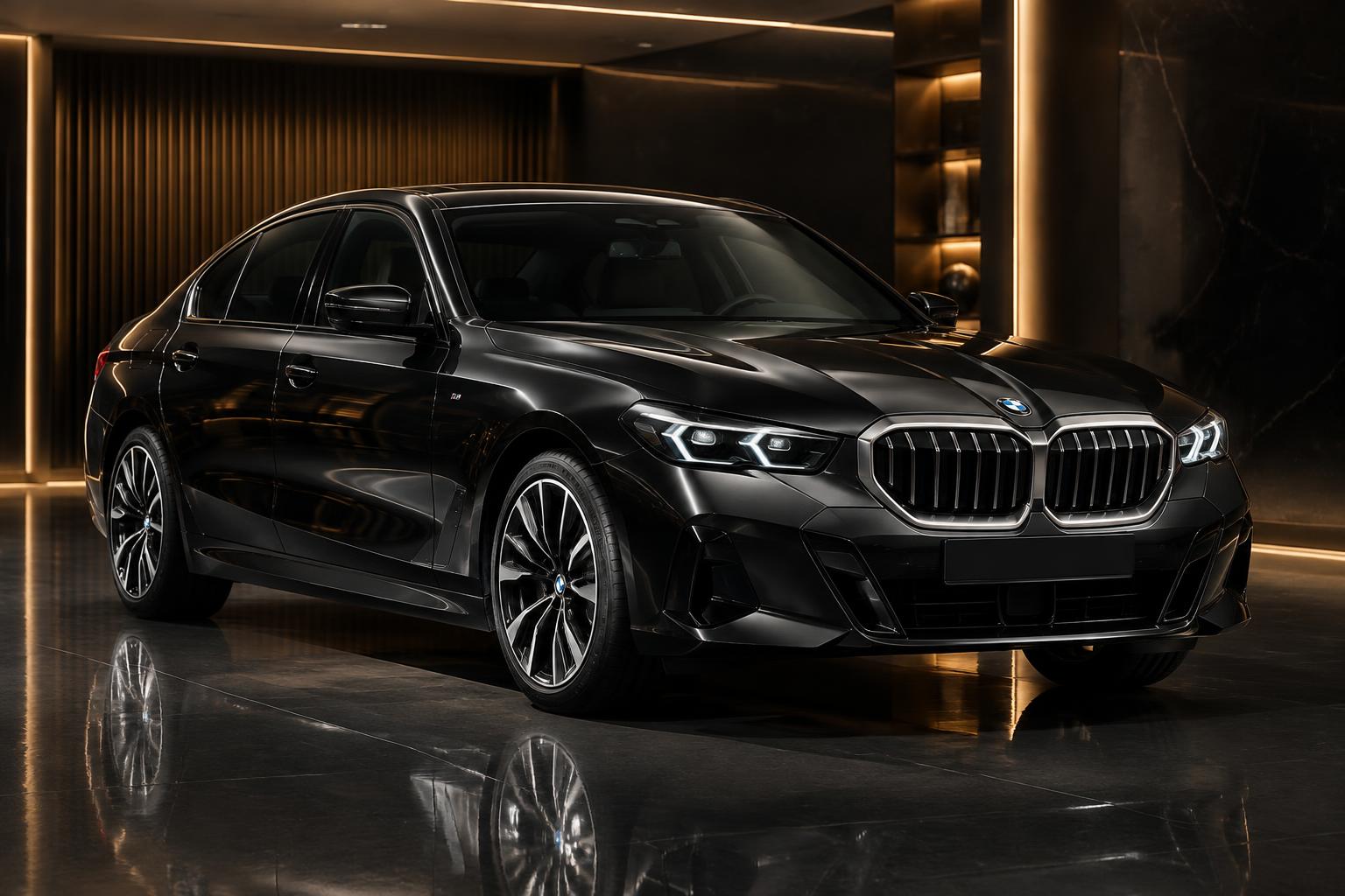 BMW i5 en location au Maroc