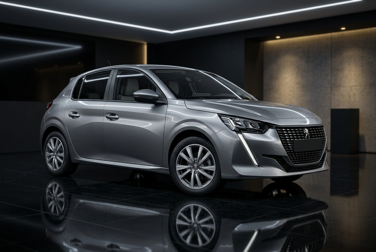Peugeot 208 Auto en location au Maroc